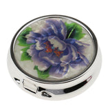 Maxbell Maxbell Portable Mini Travel Metal Pill Box Medicine Organizer Container Case Storage Random