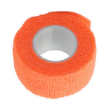 Maxbell 2 Pieces 2.5cm First Aid Strap Self-Adhesive Roll Wrap Bandage Gauze Tape 02