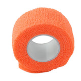 Maxbell 2 Pieces 2.5cm First Aid Strap Self-Adhesive Roll Wrap Bandage Gauze Tape 02