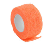 Maxbell 2 Pieces 2.5cm First Aid Strap Self-Adhesive Roll Wrap Bandage Gauze Tape 02