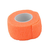 Maxbell 2 Pieces 2.5cm First Aid Strap Self-Adhesive Roll Wrap Bandage Gauze Tape 02