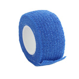Maxbell 2 Pieces 2.5cm First Aid Strap Self-Adhesive Roll Wrap Bandage Gauze Tape 02