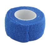 Maxbell 2 Pieces 2.5cm First Aid Strap Self-Adhesive Roll Wrap Bandage Gauze Tape 02