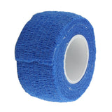 Maxbell 2 Pieces 2.5cm First Aid Strap Self-Adhesive Roll Wrap Bandage Gauze Tape 02