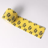 Maxbell Maxbell 5 Rolls Cat Dog Pet Cohesive Bandage Gauze Tape Medical Wrap Claw Print 5cm