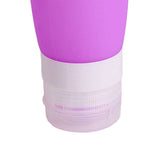 Maxbell 80ml Silicone Travel Packing Bottle Lotion Shampoo Bath Container Purple