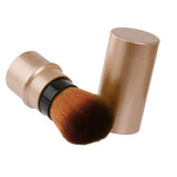 Maxbell Retractable Kabuki Travel Foundation Brush for Blush Bronzer & Powder 2pcs