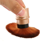 Maxbell Retractable Kabuki Travel Foundation Brush for Blush Bronzer & Powder 2pcs