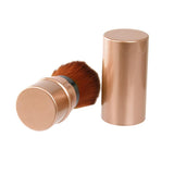 Maxbell Retractable Kabuki Travel Foundation Brush for Blush Bronzer & Powder 2pcs