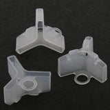Maxbell 200pcs Plastic Fishing Treble Hook Covers Protector Holder Cap for Hook 2#3#