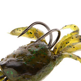 Maxbell 3D Soft Crab with Hook + Earthworm Lure Set Fishing Tackle Gear - Aladdin Shoppers