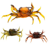 Maxbell Fishing Tackle Soft Lure Crab Simulation Saltwater Hook Bait Brown - Aladdin Shoppers