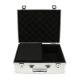 Maxbell Maxbell Shockproof Aluminum Alloy Portable Tattoo Accessory Toolbox Backpack Silver