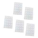 Maxbell Maxbell 100Pcs Disposable Eyelash Glue Holder Pallet Eyelash Extension Glue Pads