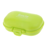 Maxbell Mini Pill Box Travel Medicine Case Storage Container Safe Eco-friendly Green