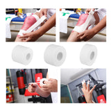 Maxbell 2 Pieces Cotton Self Adherent Bandage Sports First Aid Wrap Tape Rolls White