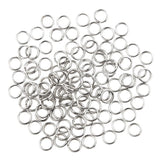 Maxbell 200Pcs Stainless Steel Split Ring Fishing Lure Bait Connector Double Circle