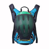 Maxbell Maxbell 15L Cycling Rucksack Backpack Hydration Pack Helmet Water Bladder Bag Blue