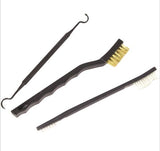 Maxbell 3 pcs Universal Shotgun Rifle     Brushes     Cleaning Tool Kit Black
