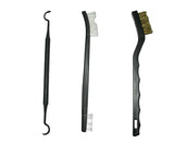 Maxbell 3 pcs Universal Shotgun Rifle     Brushes     Cleaning Tool Kit Black