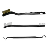 Maxbell 3 pcs Universal Shotgun Rifle     Brushes     Cleaning Tool Kit Black