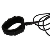 Maxbell Surfboard Leash Surfing Leash String Leg Rope Cord Calf Leash 6feet Black - Aladdin Shoppers
