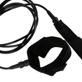 Maxbell Surfboard Leash Surfing Leash String Leg Rope Cord Calf Leash 6feet Black - Aladdin Shoppers