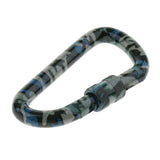 Maxbell Outdoor Camping Hiking Screw Locking Carabiner Keychain - Camouflage 2 - Aladdin Shoppers