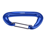 Maxbell Maxbell 12KN Aluminium Spring Clip Carabiner For Climbing Backpack Hook - Royalblue