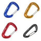 Maxbell Maxbell 12KN Aluminium Spring Clip Carabiner For Climbing Backpack Hook - Royalblue