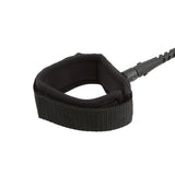 Maxbell Maxbell Adjustable Bodyboard Surf Board Coiled Bicep Wrist Leash with Plug - Black