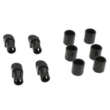 Maxbell Maxbell 2 sets 12pcs Black Lashing Bungee Hooks Accessories for Kayak Canoe Boat