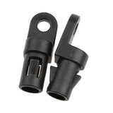 Maxbell Maxbell 2 sets 12pcs Black Lashing Bungee Hooks Accessories for Kayak Canoe Boat