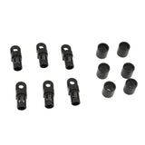 Maxbell Maxbell 2 sets 12pcs Black Lashing Bungee Hooks Accessories for Kayak Canoe Boat