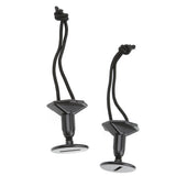 Maxbell Maxbell 2pcs Black Bodyboard Surfboard Leash Plug with 12cm cord string