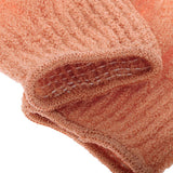 Maxbell Maxbell 1 Pair Stretchable Exfoliating Bath Glove Shower Skin Care Scrubber Massage Skin Cleansing Gloves Orange