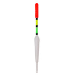 Maxbell Maxbell Set of 15 Plastic Pole Fishing Floats Slip Drift Tube Indicator Assorted Sizes