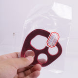 Maxbell Maxbell 30KN Red Aluminum Rigging Plate Carabiner Mountaineering Rock Climbing Equip