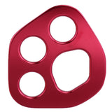 Maxbell Maxbell 30KN Red Aluminum Rigging Plate Carabiner Mountaineering Rock Climbing Equip