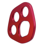 Maxbell Maxbell 30KN Red Aluminum Rigging Plate Carabiner Mountaineering Rock Climbing Equip