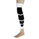 Maxbell Maxbell Basketball Compression Leg Calf Shin Support Wrap Sport Brace Sleeve L White