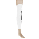 Maxbell Maxbell Basketball Compression Leg Calf Shin Support Wrap Sport Brace Sleeve L White