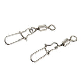 Maxbell Maxbell 50 Fishing Barrel Swivel Solid Rings Fishing Connector with Fastlock 3.5cm
