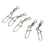 Maxbell Maxbell 50 Fishing Barrel Swivel Solid Rings Fishing Connector with Fastlock 3.5cm