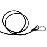 Maxbell Maxbell Elastic Kayak Canoe Safety Leash Fishing Rod Lanyard Paddle Leash Black