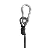 Maxbell Maxbell Elastic Kayak Canoe Safety Leash Fishing Rod Lanyard Paddle Leash Black
