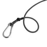 Maxbell Maxbell Elastic Kayak Canoe Safety Leash Fishing Rod Lanyard Paddle Leash Black
