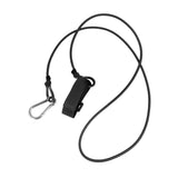 Maxbell Maxbell Elastic Kayak Canoe Safety Leash Fishing Rod Lanyard Paddle Leash Black