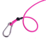 Maxbell Maxbell Elastic Kayak Canoe Safety Leash Fishing Rod Lanyard Paddle Leash Rose