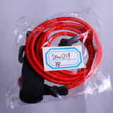 Maxbell Maxbell Elastic Kayak Canoe Safety Leash Fishing Rod Lanyard Paddle Leash Red